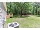 View of backyard and small deck at 1380 St. Johns Church Rd, Concord, NC 28025