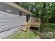View of new deck and backyard at 1380 St. Johns Church Rd, Concord, NC 28025