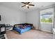Spacious bedroom with a window, ceiling fan, and lots of space at 1437 Imperial Ct, York, SC 29745