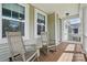 Cozy front porch with rocking chairs, perfect for relaxing and enjoying the outdoors at 1437 Imperial Ct, York, SC 29745