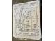 Detailed property map showcasing lot dimensions, setbacks, and layout in Sunset Walk, LA at 14505 Sunset Walk Ln, Huntersville, NC 28078