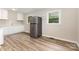 Modern kitchen featuring stainless steel appliances, white cabinets and hard surface countertops at 16 Green St, York, SC 29745