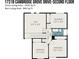Second floor floor plan featuring multiple bedrooms and a loft space at 17318 Cambridge Grove Dr, Huntersville, NC 28078