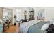 Comfortable bedroom with ensuite bathroom, hardwood floors, and lots of space at 1737 Hwy 109 N Hwy, Troy, NC 27371