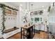 Bright kitchen featuring white cabinets, stainless steel appliances, and a butcher block island at 1737 Hwy 109 N Hwy, Troy, NC 27371