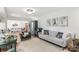 Bright and airy living room with hardwood floors and stylish decor at 1737 Hwy 109 N Hwy, Troy, NC 27371