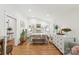 Spacious main bedroom with hardwood floors and bright natural light at 1737 Hwy 109 N Hwy, Troy, NC 27371
