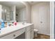 Bathroom with vanity, sink, and lots of storage at 2009 Talbert Ct, Charlotte, NC 28214