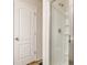 Shower with glass door in bathroom at 2009 Talbert Ct, Charlotte, NC 28214