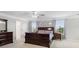Comfortable main bedroom with a large bed and natural light from two windows at 2178 Stone Pile Sw Dr, Concord, NC 28025