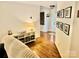 Inviting entryway featuring hardwood floors and classic decor elements at 312 Shady Ln, Lincolnton, NC 28092