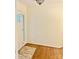 Warm and bright entryway with beautiful wood floors at 312 Shady Ln, Lincolnton, NC 28092