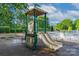 Community playground featuring a slide, swing set, and other play equipment for outdoor fun at 507 Galesburg Dr, Monroe, NC 28110
