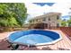 Backyard pool with expansive deck, perfect for outdoor entertaining at 6504 Sybil Ct, Indian Trail, NC 28079