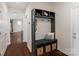 Functional mudroom with built-in storage, bench seating, and easy access to the home's interior at 837 Tyne Dr, Fort Mill, SC 29715