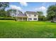 A wide view of the home showcasing the large lot and open floor plan that the property offers at 9315 Simpson Rd, Waxhaw, NC 28173
