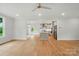 An open living space connects the living room to the kitchen at 9315 Simpson Rd, Waxhaw, NC 28173