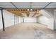 Unfinished basement area with exposed rafters at 1135 Brook Path Trl, Denver, NC 28037