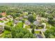 Aerial view of a lovely home nestled among lush trees in a serene neighborhood at 133 43Rd Avenue Nw Ln, Hickory, NC 28601
