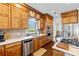 Charming kitchen with stainless steel appliances, ample cabinetry, and stylish countertops at 133 43Rd Avenue Nw Ln, Hickory, NC 28601