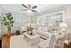 Sun-filled living room with neutral tones, hardwood floors and stylish furnishings at 1522 Barberry Ct, Charlotte, NC 28211