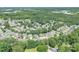 Neighborhood aerial view featuring lush trees and well-maintained homes in a desirable location at 1643 Essex Hall Dr, Rock Hill, SC 29730
