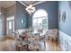 Dining room with large window and stylish chairs at 1643 Essex Hall Dr, Rock Hill, SC 29730