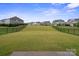 Spacious backyard view showcasing surrounding homes with well-manicured lawns at 17812 New Mark Ave, Charlotte, NC 28278