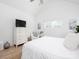 Bright bedroom with a comfortable bed, large window, and a TV at 182 Mackenzie Ct, China Grove, NC 28023