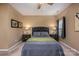 Comfortable bedroom featuring neutral tones, plush carpeting, and natural lighting at 19539 Denae Lynn Dr, Cornelius, NC 28031