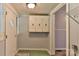 Practical mud room with built-in storage and a bright entryway at 2126 Robby Dr, Maiden, NC 28650