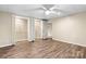 Basement bedroom with closets and wood look floors at 220 Pinehurst Ln, Newton, NC 28658