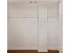 Empty closet with a wooden floor and wire shelving at 2445 Selwyn Ave # 104, Charlotte, NC 28209