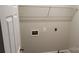Laundry room with white wire racks for storage and convenient electrical outlets at 3712 Travertine Dr, Lancaster, SC 29720
