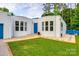 Modern curb appeal with lush lawn and mature trees at 3911 Sandy Point Dr, York, SC 29745