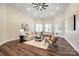 Cozy living room with ample natural light, a neutral color palette, and stylish furnishings at 3911 Sandy Point Dr, York, SC 29745