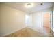 Bedroom with light walls, carpeted floors, closet, and natural light, ideal for a comfortable living space at 4037 Lakota Ct, Charlotte, NC 28269