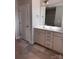 Bright bathroom showcasing a double vanity and attractive tile flooring at 4041 Port Richmond Ave # 9, Gastonia, NC 28056
