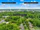 Aerial view of neighborhood close to shops & restaurants within a short 12-minute walk at 4114 Stacy Blvd, Charlotte, NC 28209