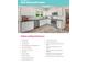 Modern kitchen featuring white cabinetry, stainless steel appliances, and a light gray floor at 4569 Edgeland Rd, Edgemoor, SC 29712
