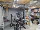 Spacious basement with fitness equipment, offering ample possibilities at 490 Deberry Rd, Mount Gilead, NC 27306