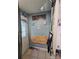 Laundry room featuring a folding table and a door to the exterior at 490 Deberry Rd, Mount Gilead, NC 27306