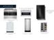 Image showcasing a kitchen appliance set featuring a range, microwave, refrigerator, icemaker, and beverage fridge at 5427 Addison Dr, Charlotte, NC 28211