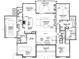 Detailed floor plan of the home's first floor, highlighting the room layout and dimensions at 5427 Addison Dr, Charlotte, NC 28211