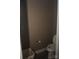 Powder room has toilet and roll holder at 813 Latrobe Dr # 365, Iron Station, NC 28080