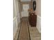 Beautiful foyer with wood flooring, wainscoting, and traditional design at 813 Latrobe Dr # 365, Iron Station, NC 28080