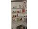 Walk-in pantry with multiple shelves at 813 Latrobe Dr # 365, Iron Station, NC 28080