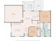 Detailed floor plan with room dimensions and layout for easy visualization of the home's structure at 9360 Meadowmont View Dr, Charlotte, NC 28269