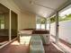 Relaxing hot tub area with sliding glass doors for year-round enjoyment and entertainment at 9360 Meadowmont View Dr, Charlotte, NC 28269