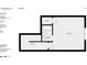 Second floor plan featuring a bedroom, bathroom, and closet space at 1109 Bunch Dr, Statesville, NC 28677